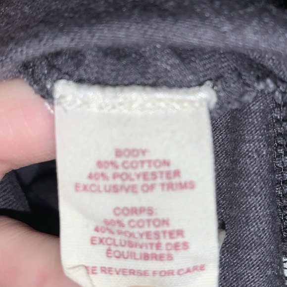 Free People Gray Henley Patchwork  Top - Picture 4 of 6